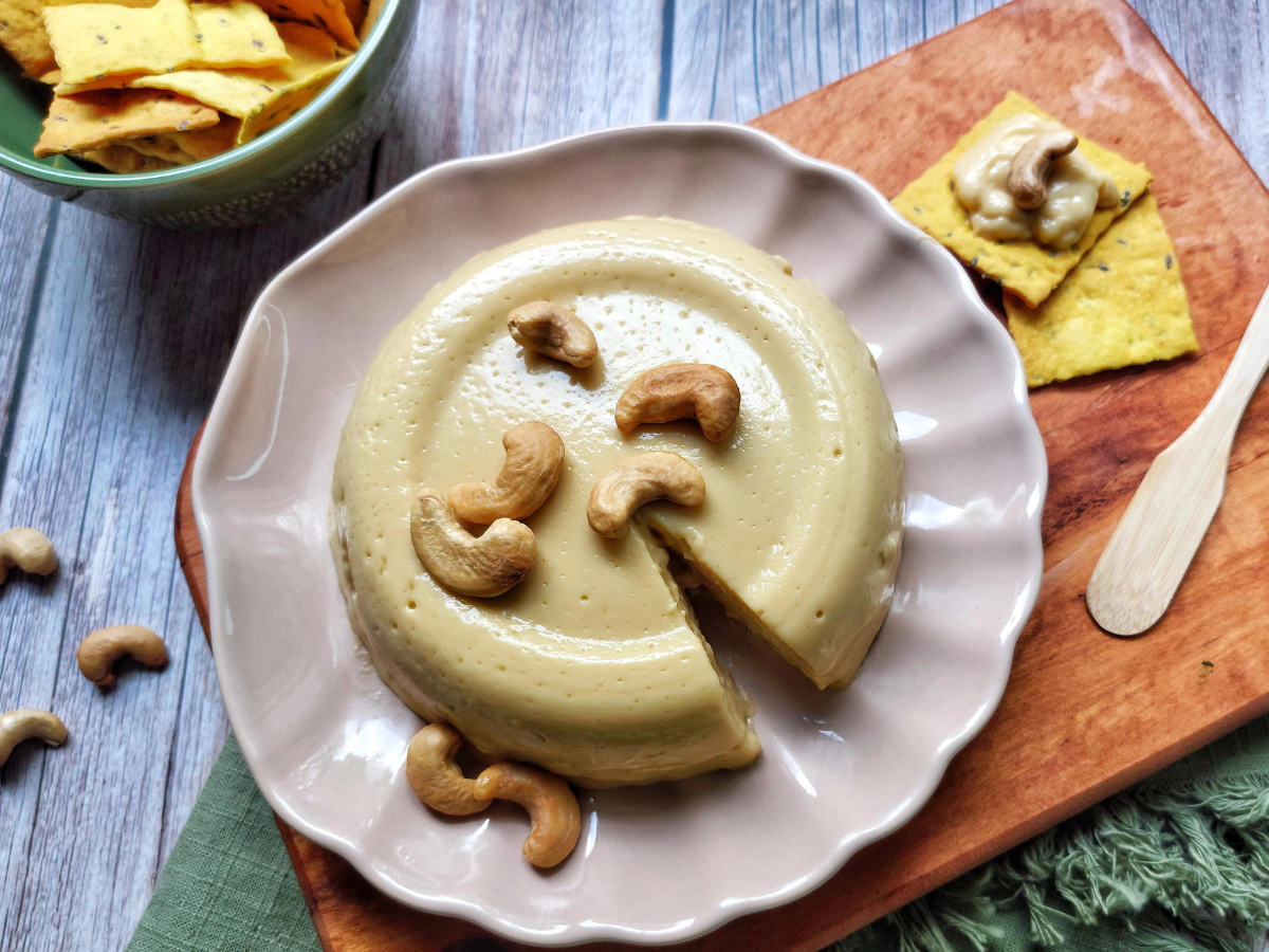 Queijo vegano