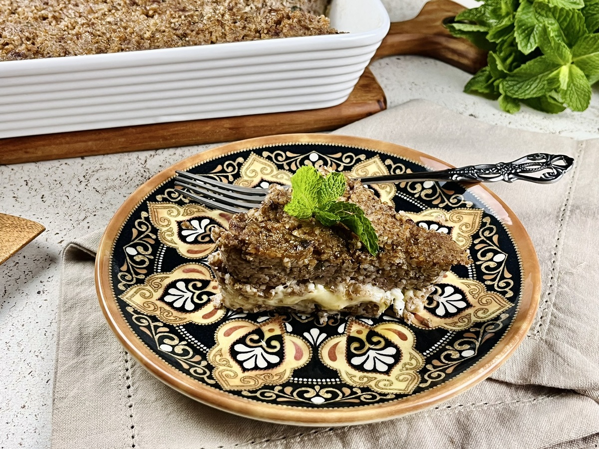 Quibe assado recheado