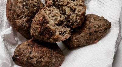 Quibe low carb de couve-flor