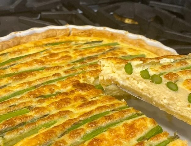 Quiche de aspargos