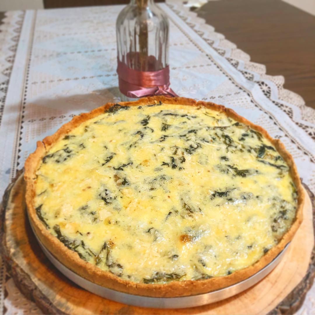 Quiche de escarola