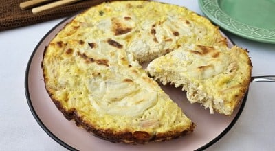 Quiche de frango low carb