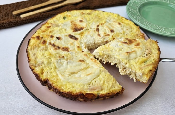 Quiche de frango low carb