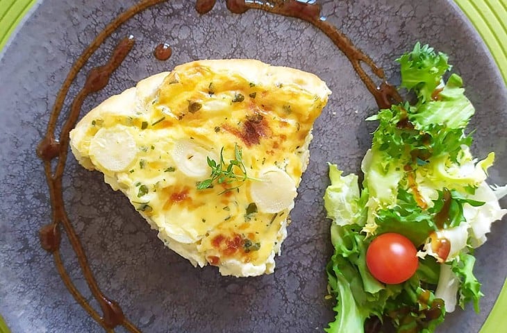 Quiche de palmito