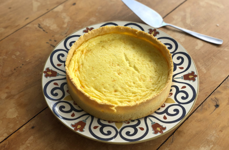 Quiche de queijo rápida e fácil