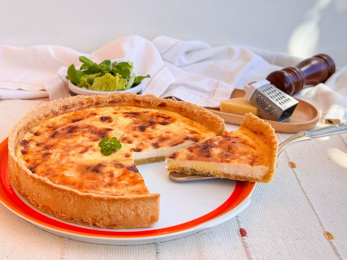 Quiche de queijo