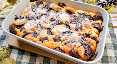 Rabanada de forno com leite condensado