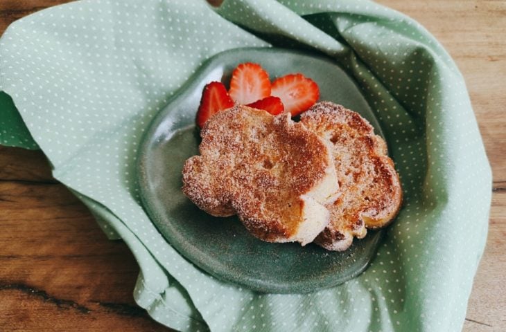 Rabanada de forno fácil