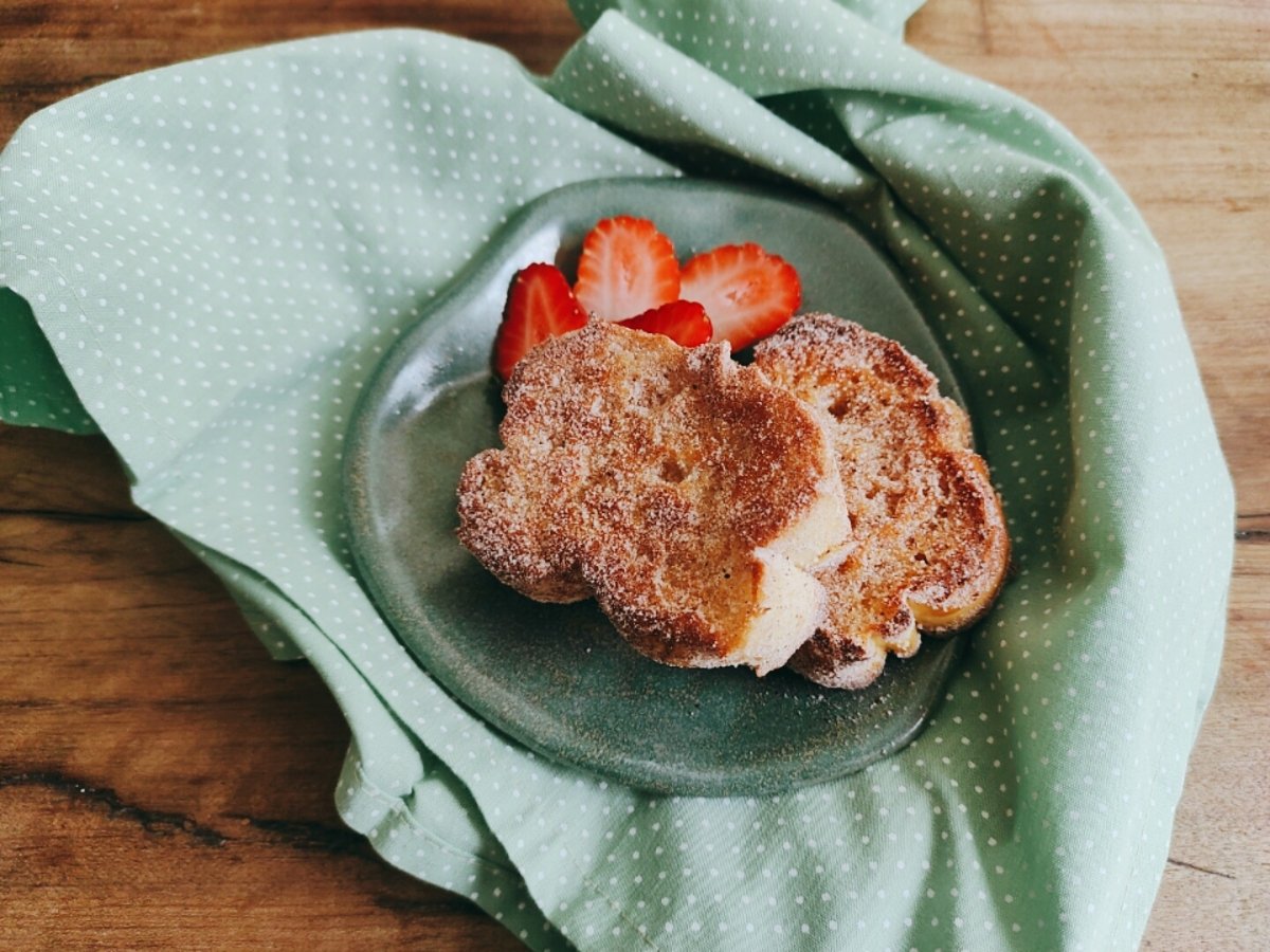 Rabanada de forno fácil