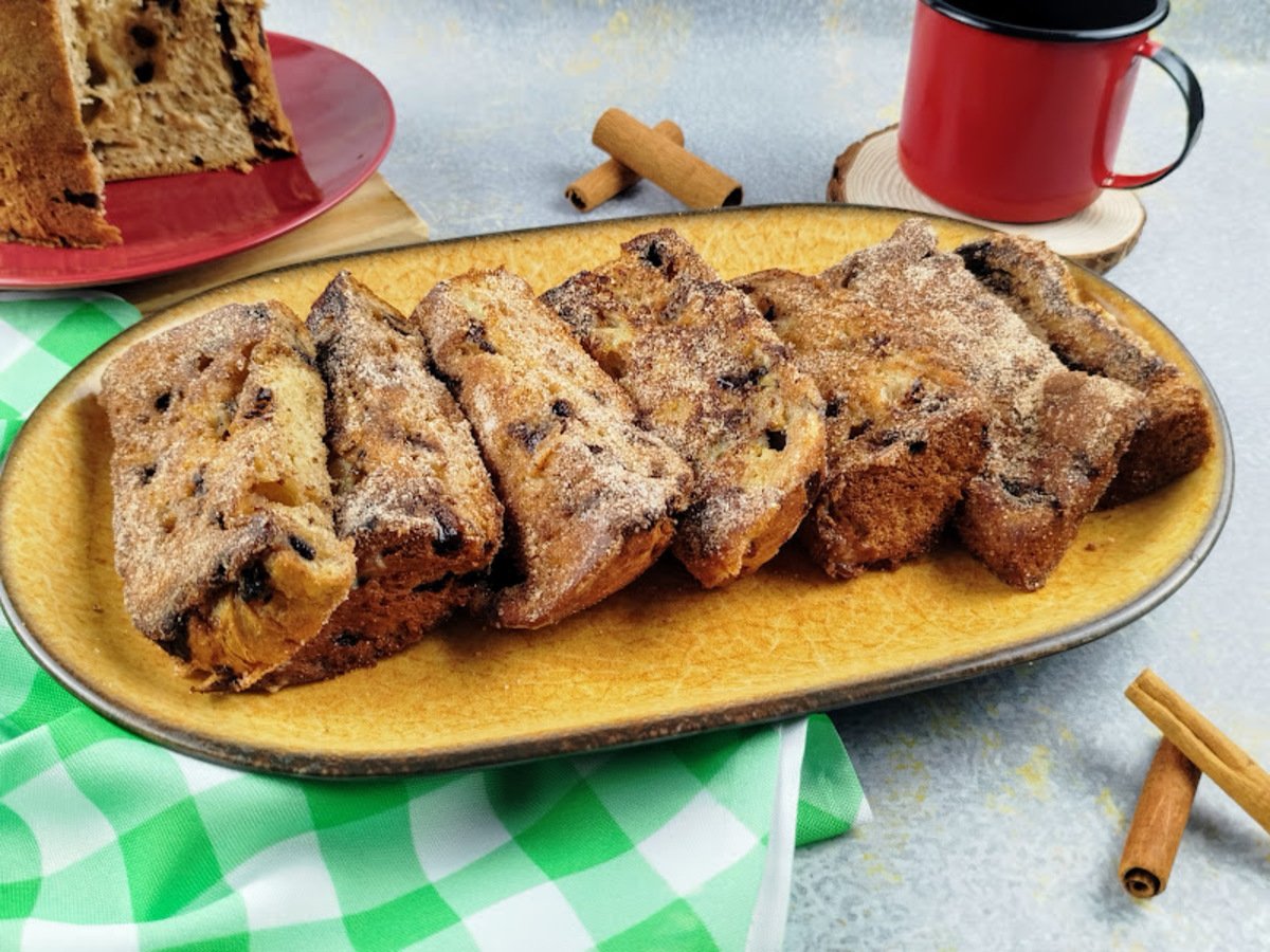 Rabanada de panetone