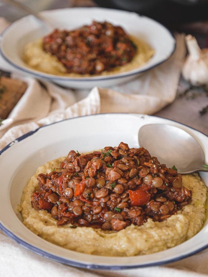 Ragu de lentilha