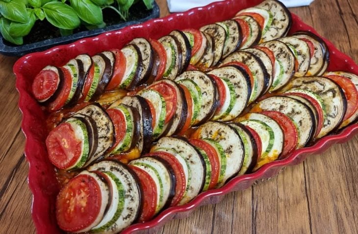 Ratatouille de forno simples