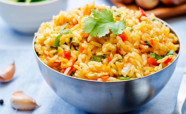15 receitas de arroz com açafrão coloridas e extremamente saborosas