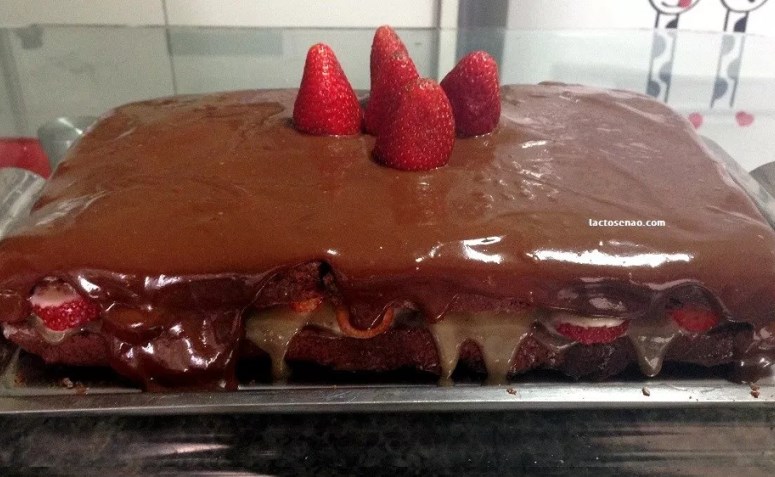 Receita de Bolo de chocolate sem leite, enviada por katiana