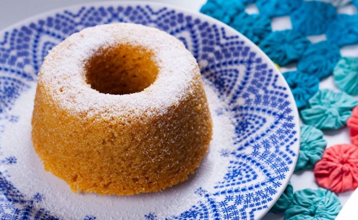 Bolo de fubá com leite de coco, Receita