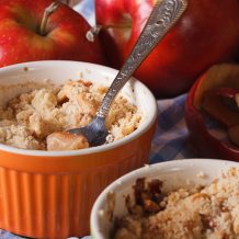 24 receitas de crumble de maçã simples e carinhosas na medida certa