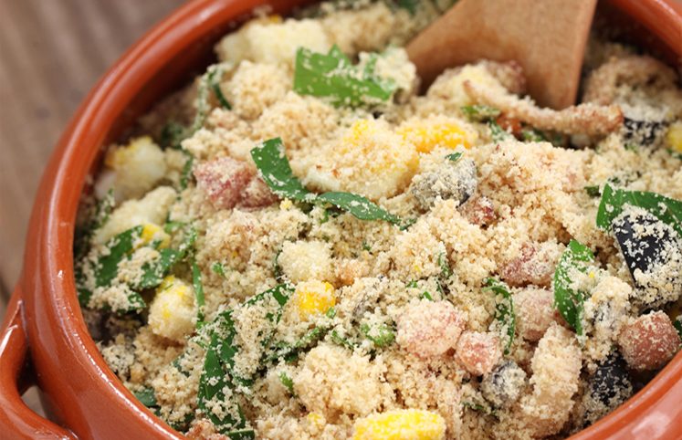 Gebratenes Maniokmehl Mit Ei Farofa De Ovo - Rezepte Suchen