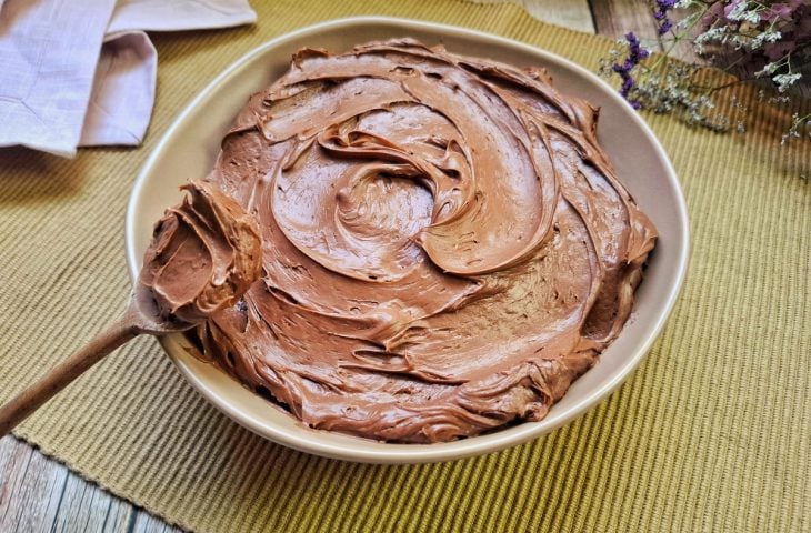 Recheio de Nutella para bolo
