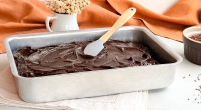 Recheio para bolo de chocolate simples