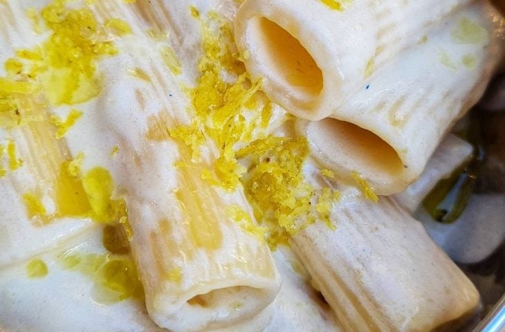 Rigatoni al limone
