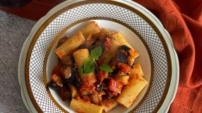 Rigattoni alla norma