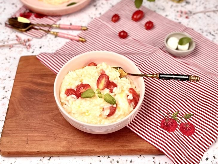 risoto caprese