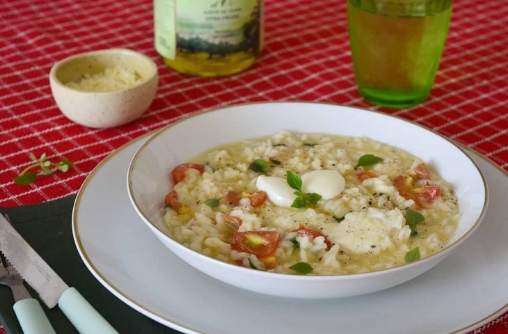 Risoto caprese