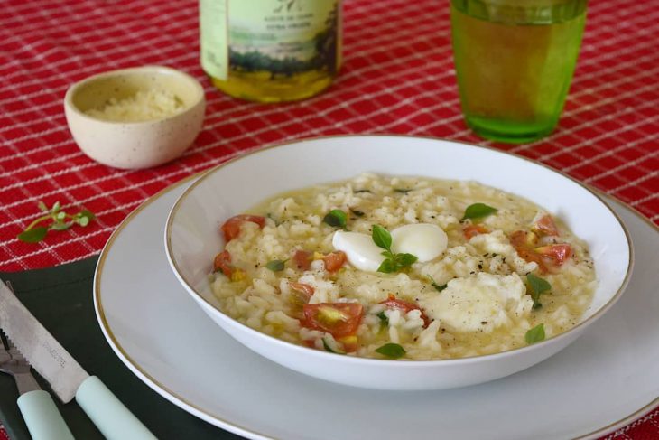 Risoto caprese