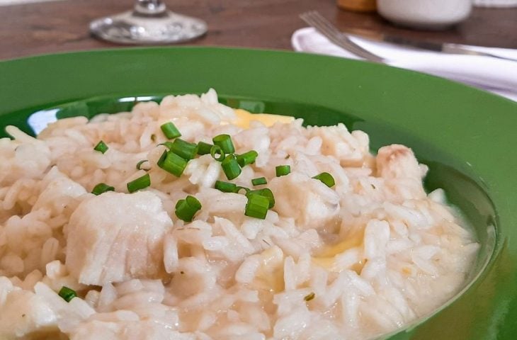 Risoto de cação