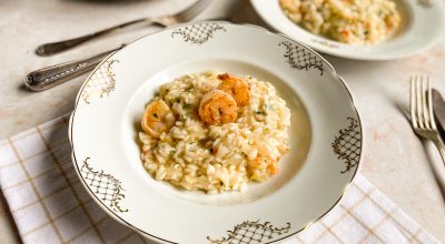 Risoto de camarão simples e fácil