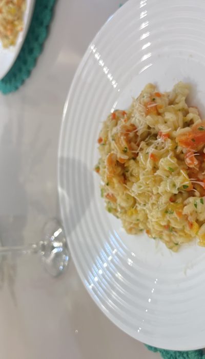Risoto de camarão - Foto de usuário