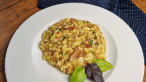Risoto de carne-seca