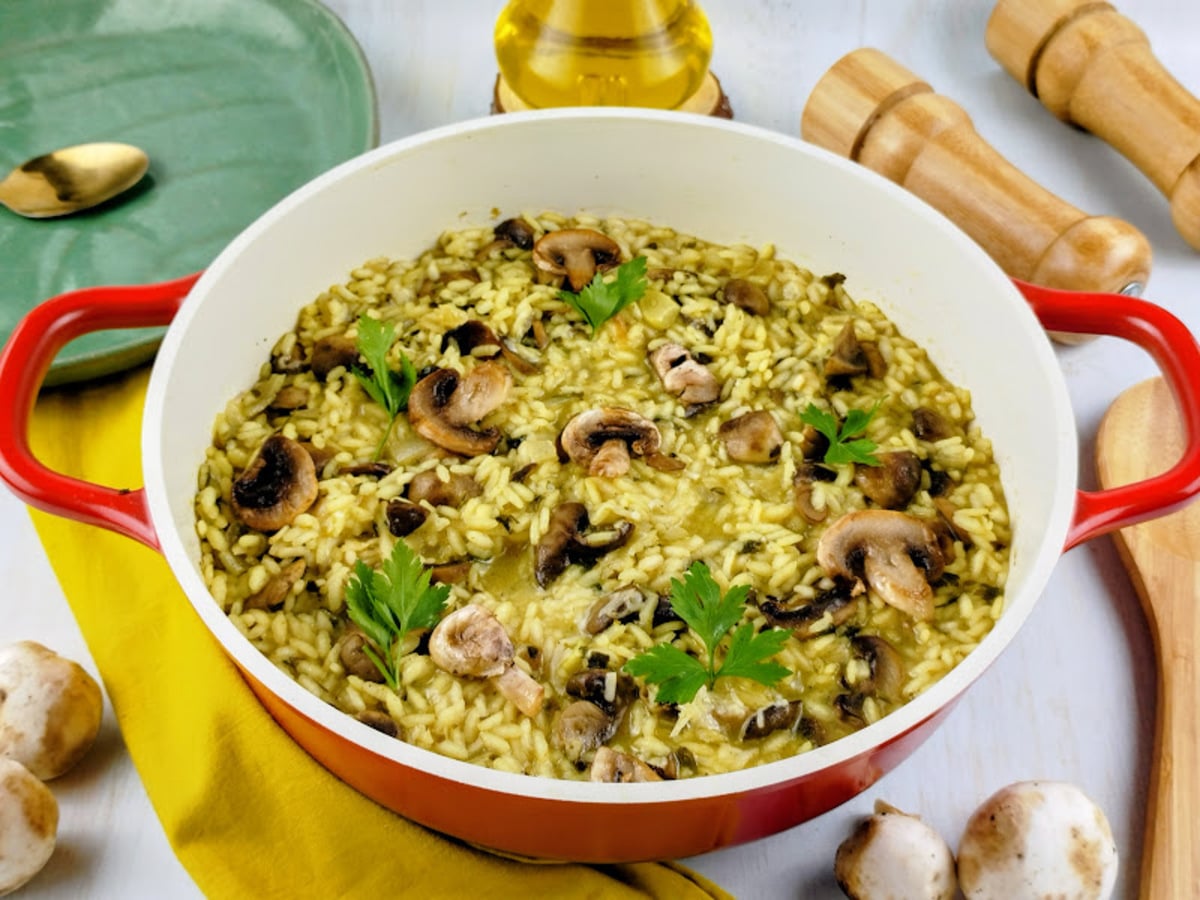 Risoto de champignon