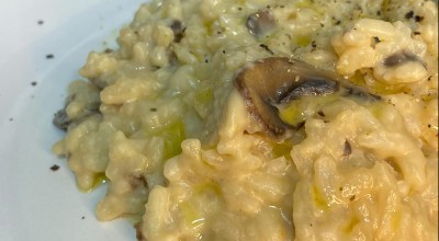 Risoto de cogumelos