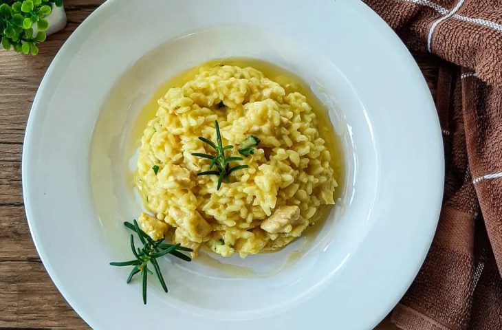 Risoto de frango clássico