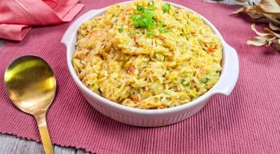 Risoto de frango fácil