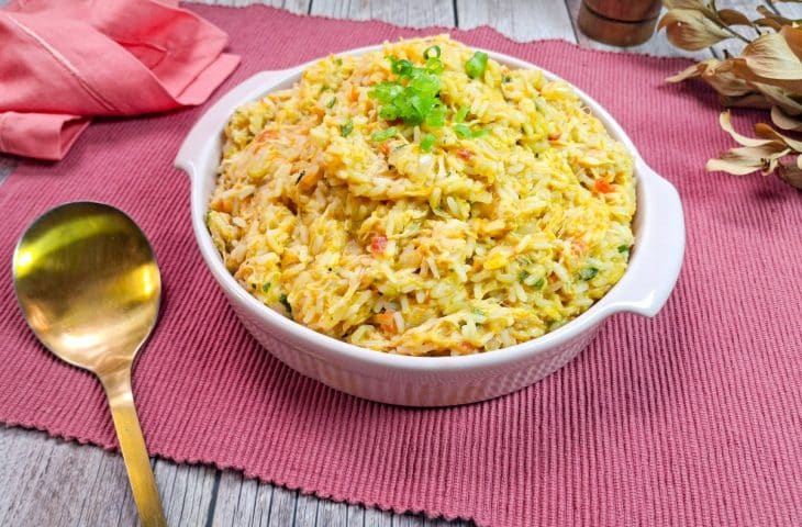 Risoto de frango fácil