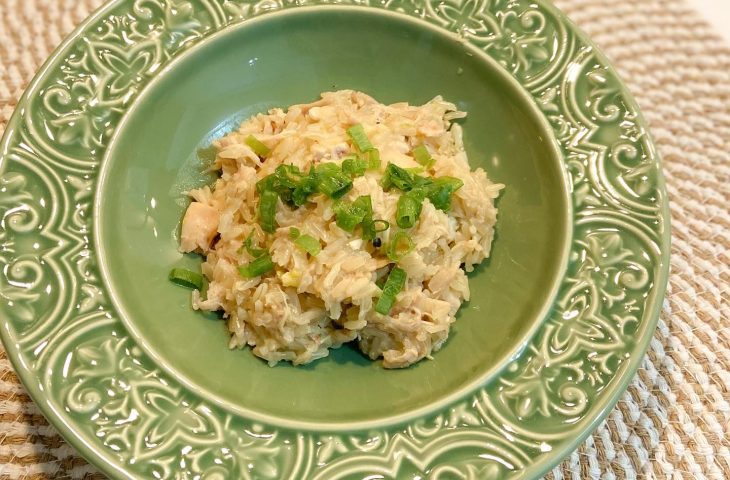 Risoto de frango integral