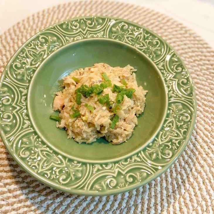 Risoto de frango integral