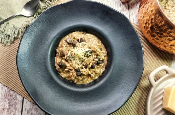 Risoto de funghi secchi