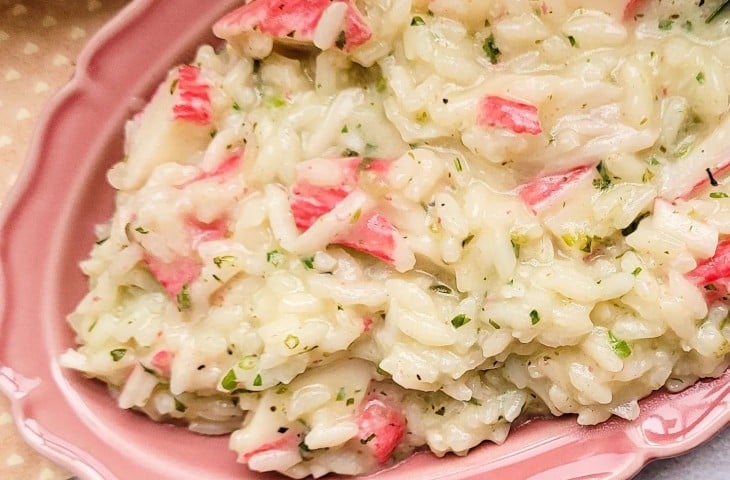 Risoto de kani