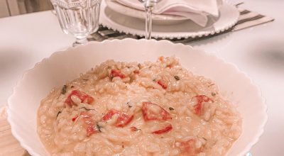 Risoto de linguiça Blumenau