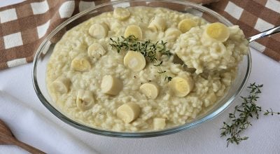 Risoto de palmito