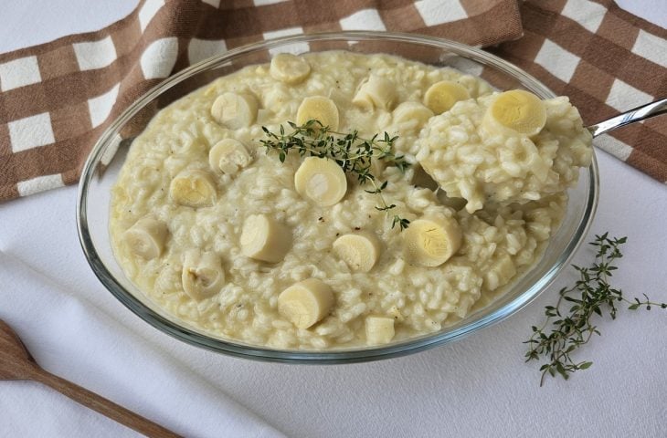 Risoto de palmito