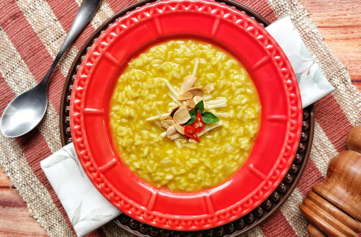 Risoto de queijo