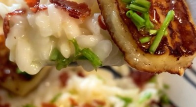 Risoto de queijo coalho e parma