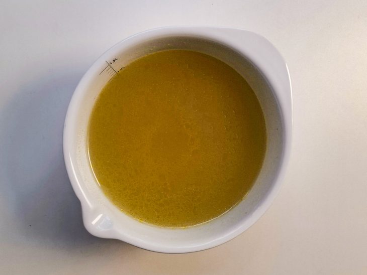 Caldo de legumes.