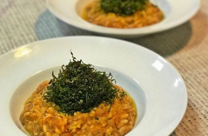 Risoto de ragu de costela
