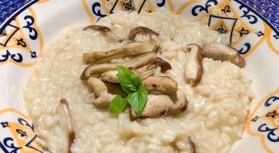 Risoto de shitake