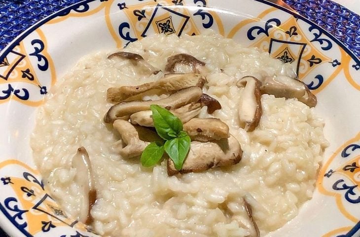 Risoto de shitake